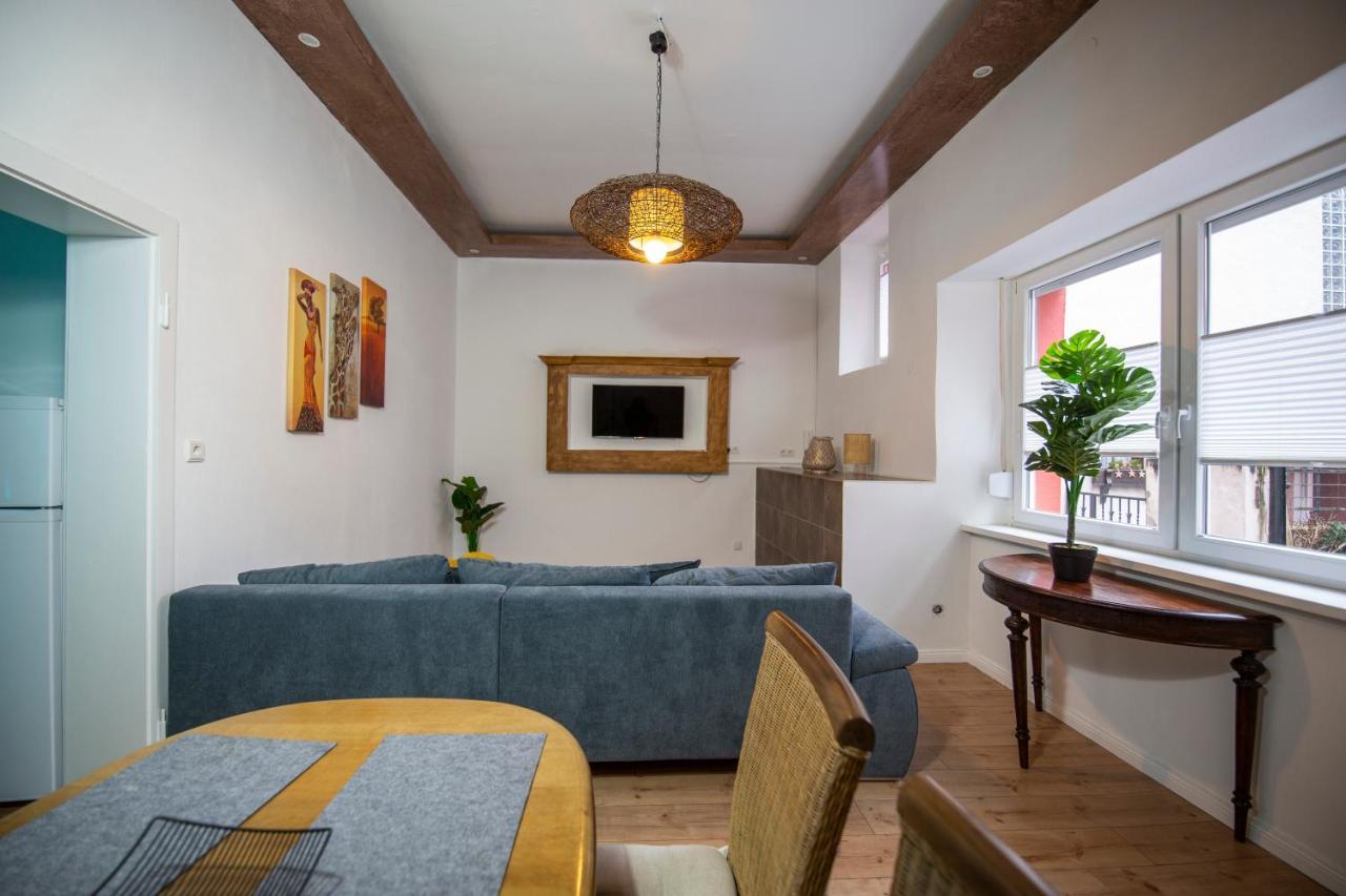Apartment Mit Kleinem Innenhof Im Erdgeschoss Fuer Bis Zu 4 Personen Klotten Dış mekan fotoğraf
