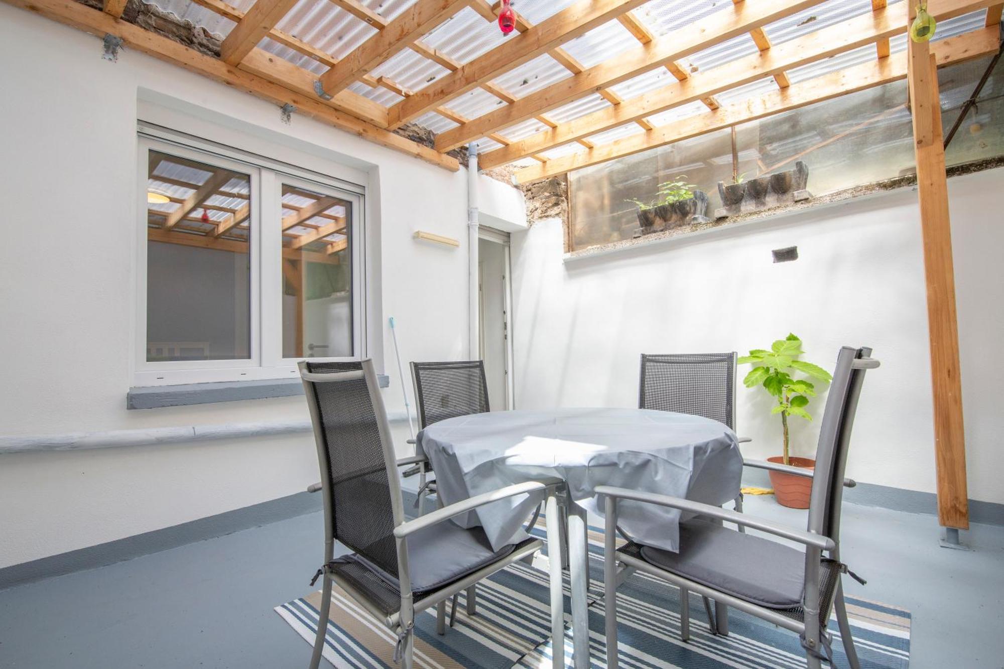 Apartment Mit Kleinem Innenhof Im Erdgeschoss Fuer Bis Zu 4 Personen Klotten Dış mekan fotoğraf